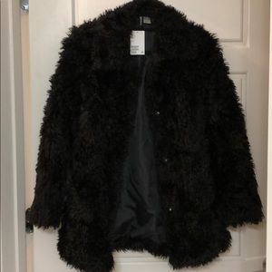 Furry coat